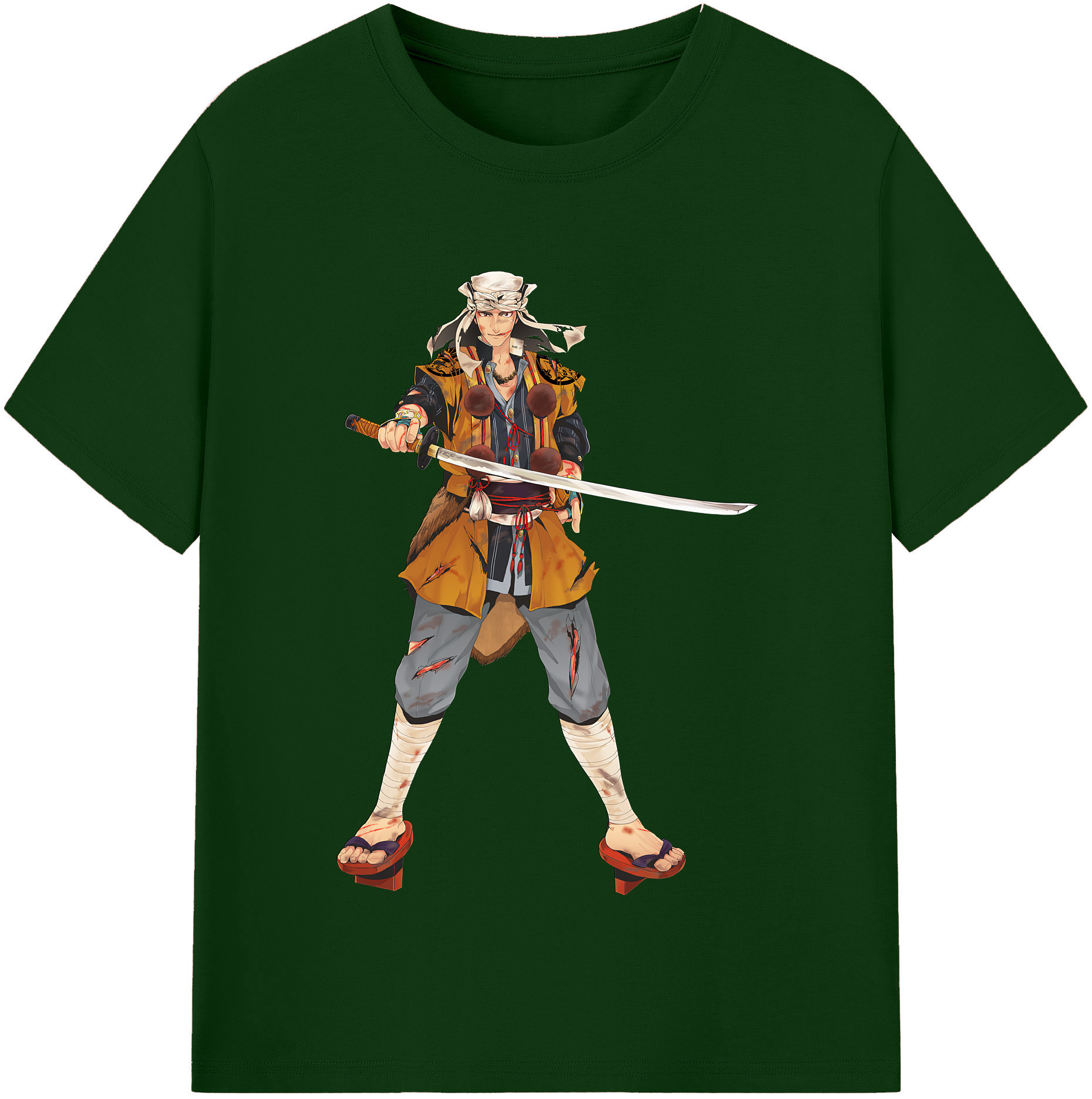 （画像用） 刀剣乱舞 Touken Ranbu 綿100％半袖Tシャツ（フロントプリント）